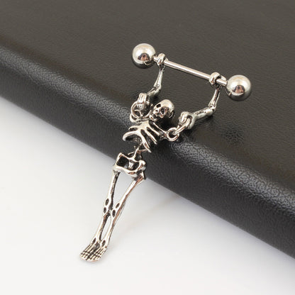 Skeleton Nipple Ring - image 2
