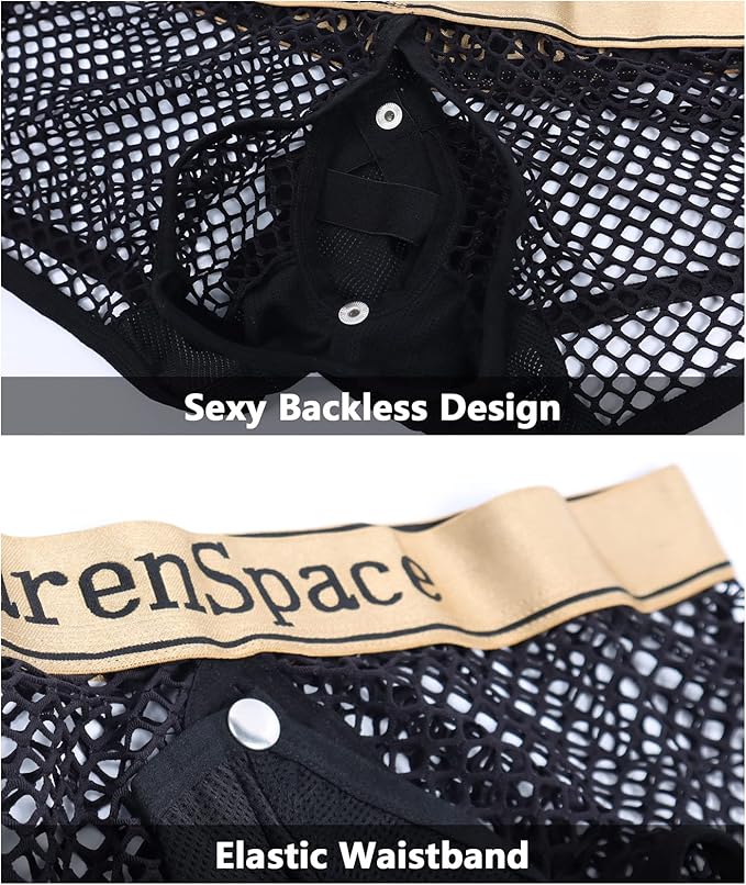 Men's Nightclub Panties with Snap Button - image 14