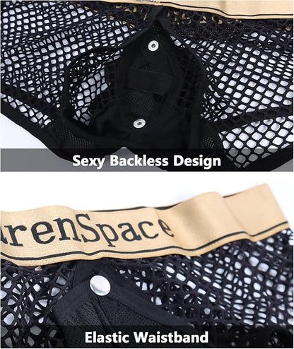 Men's Nightclub Panties with Snap Button - image 14