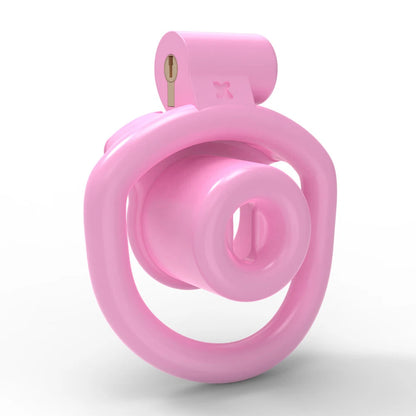Narrow Chastity  With 4 Sizes Rings And Invisible Lock - image 4