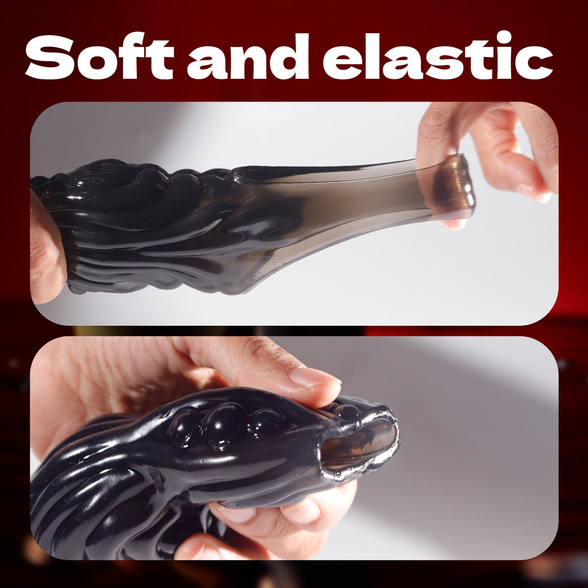 Open Penis Sheath Male Sleeve Girth Reusable Condom Extender-Enlarger-Enhancer - image 9