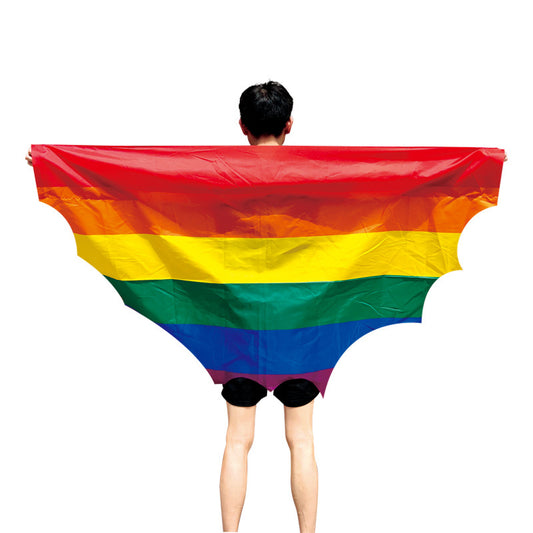 Pride LGBT Wearable Cape Flag