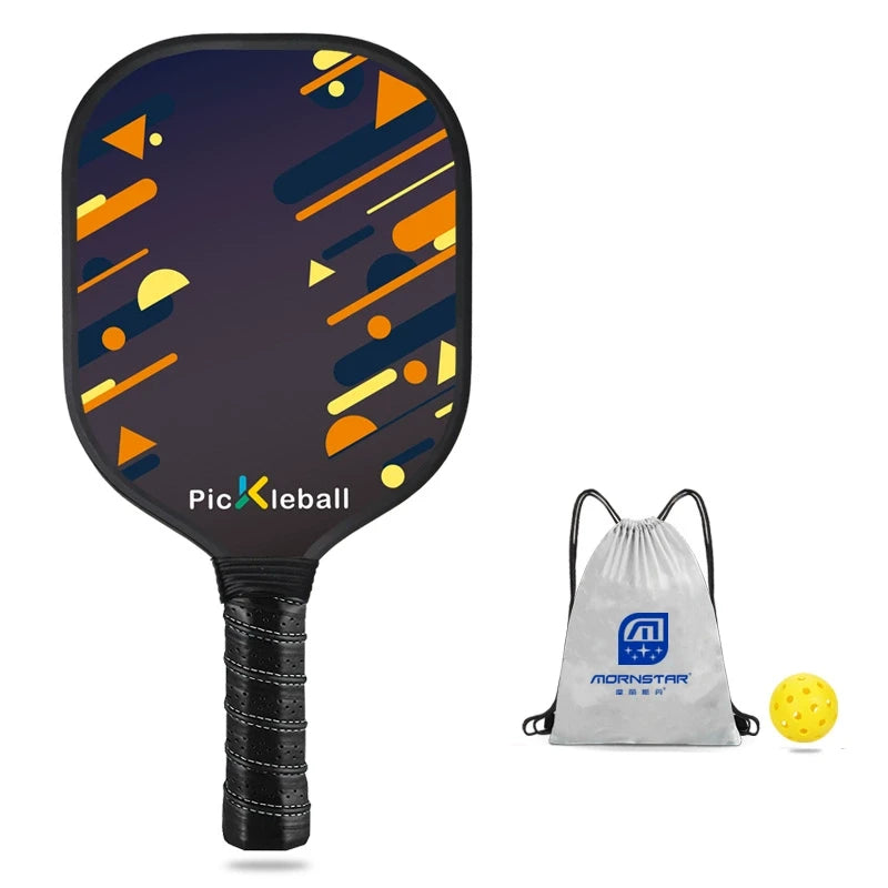 Solid Pickleball Paddle Carbon Fiber Pickleball Racket