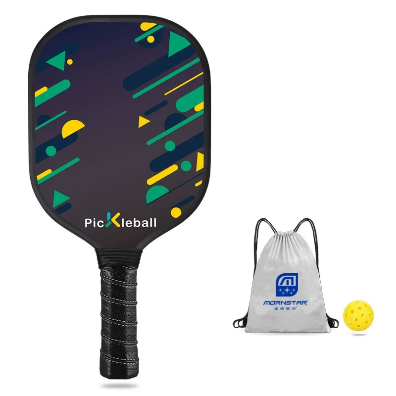 Solid Pickleball Paddle Carbon Fiber Pickleball Racket