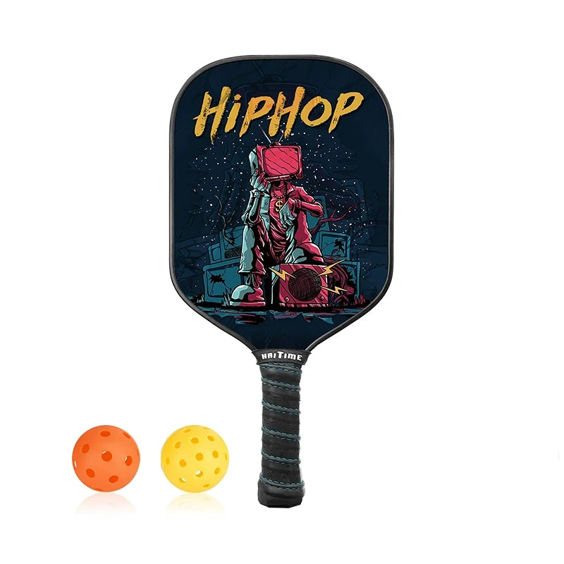 Hip Hop Pickleball Paddle Carbon Fiber Pickleball Racket