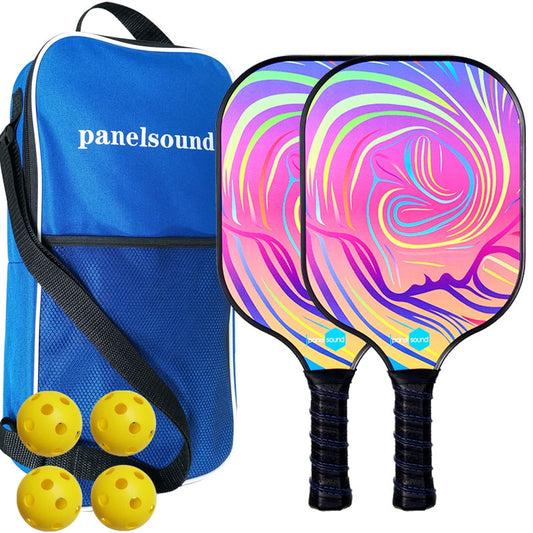 High End Pickleball Paddle for Beginner and Professional USAPA Approved Fiberglass and Graphite