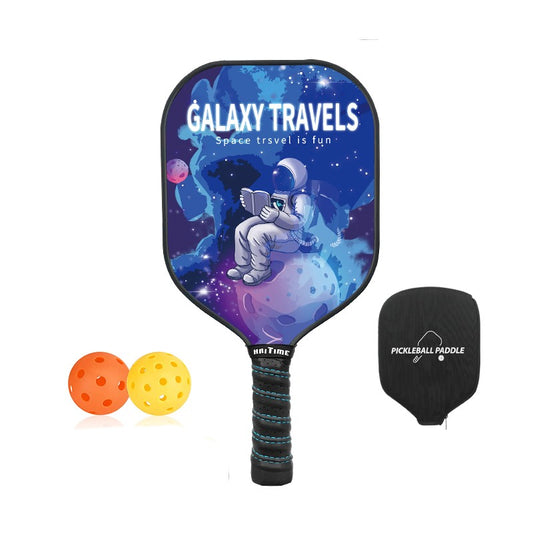 Galaxy Travel Pickleball Paddle Honeycomb Outer Double-sided Fiberglass and Graphite Carbon Fibre