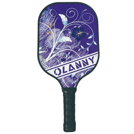 Lavendar Pickleball Paddle Fiberglass and Graphite Composite Solid Paddle