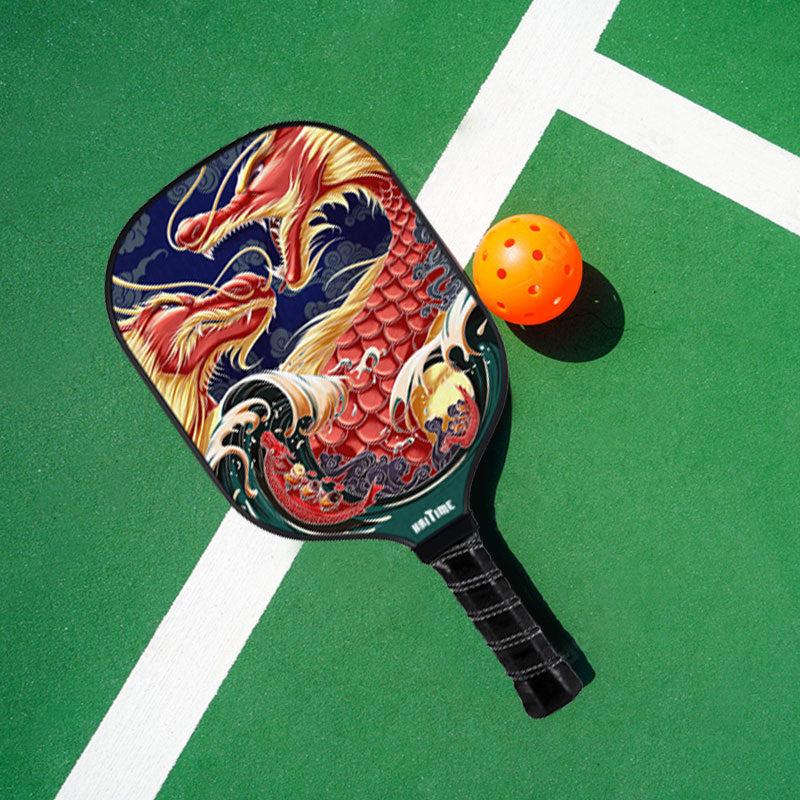 Dragons Pickleball Paddle Carbon Fiber Pickleball Racket