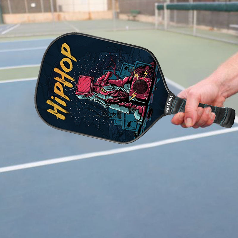 Hip Hop Pickleball Paddle Carbon Fiber Pickleball Racket