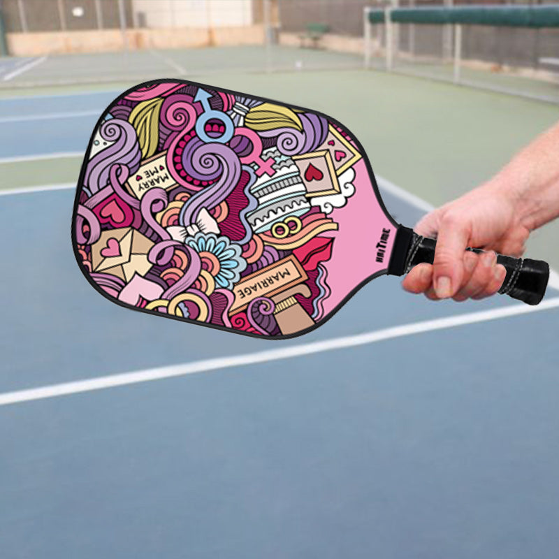 Marry Me Pickleball Paddle Carbon Fiber Pickleball Racket