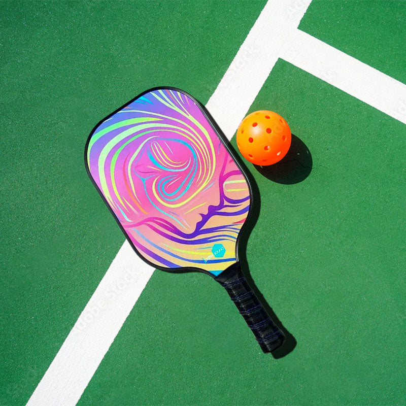 High End Pickleball Paddle for Beginner and Professional USAPA Approved Fiberglass and Graphite