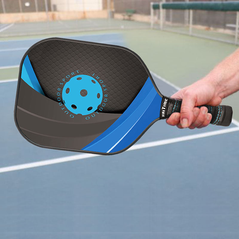Blue Pickleball Paddle Honeycomb Double-sided Fiberglass and Graphite Composite