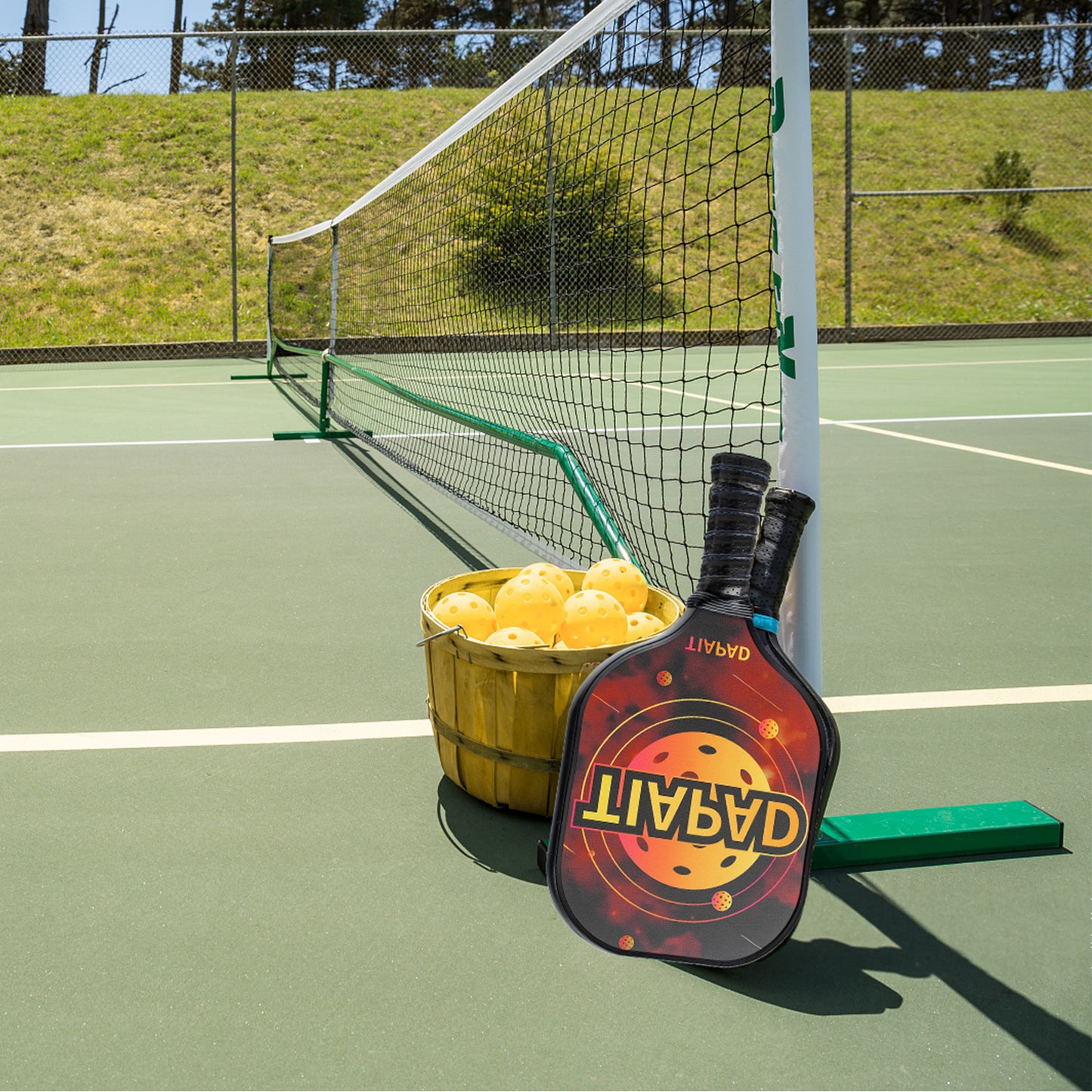 Pickleball Paddles Glass Fibre Fiberglass and Graphite Composite Material