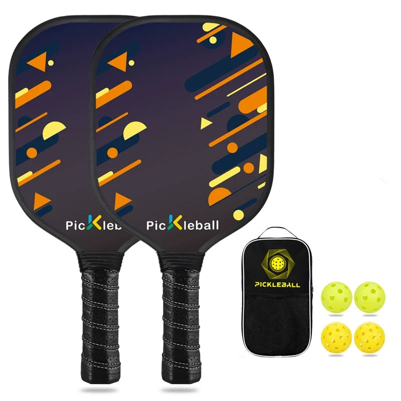 Solid Pickleball Paddle Carbon Fiber Pickleball Racket