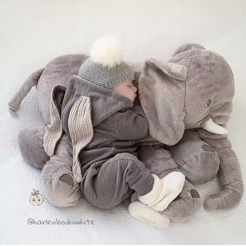 Cute Baby Elephant Pillow Baby Cuddling Pillow Plush
