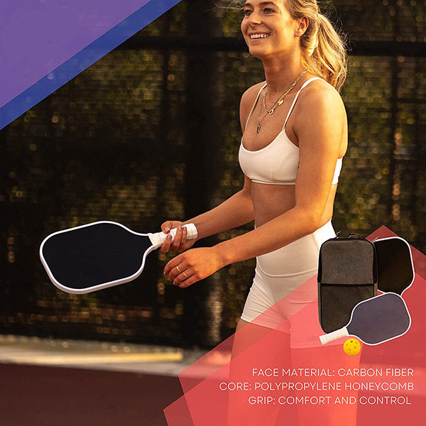 USAPA Approved Pickleball Paddles Carbon Pique Light Racket