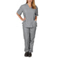 Cotton Nursery Scrubs Set for Women